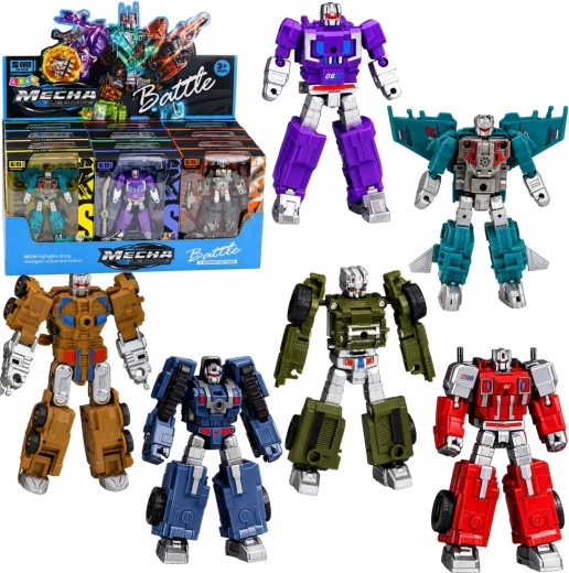 Robot 2u1 koji se transformira u vozilo (mix) - 1 komad