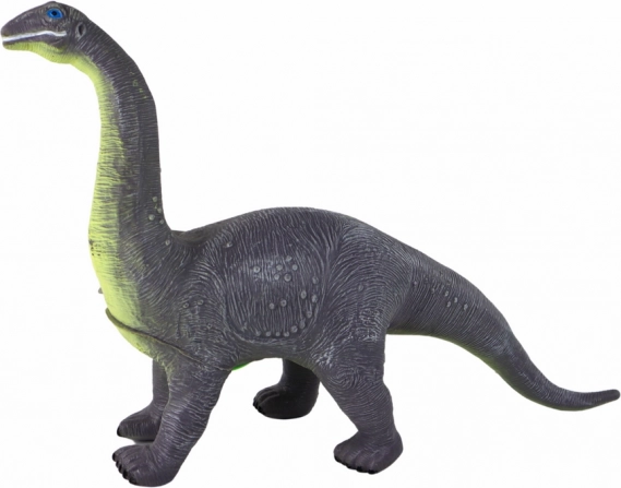 Velika figurica dinosaura brahiosaura sa zvukom 33 cm siva