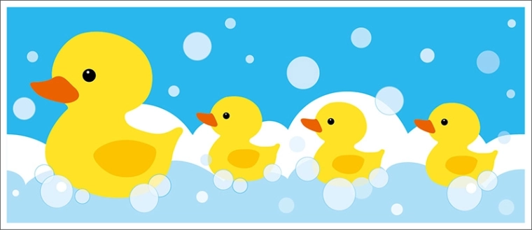 Dekorativne naljepnice Pačić