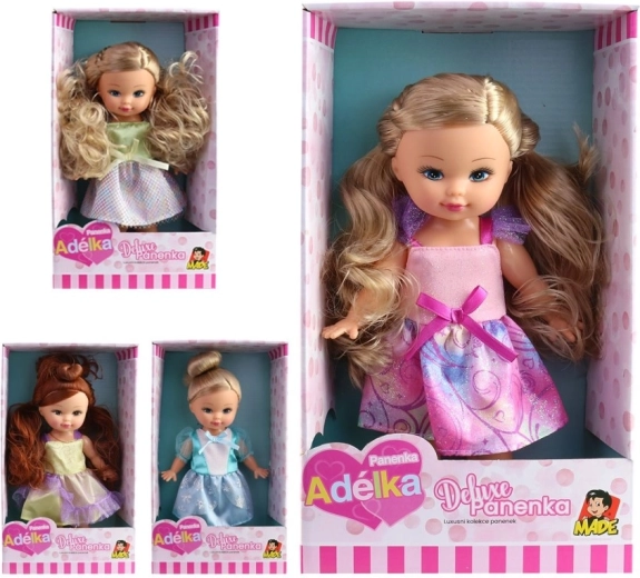 Princeza Adélka lutka u kutiji 27 cm - 1 komad
