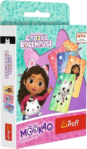 MooKao junior Gabby's Dollhouse card game - 1 piece