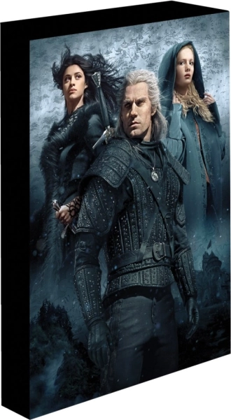 Svjetleća LED slika Witcher 30 × 40 cm