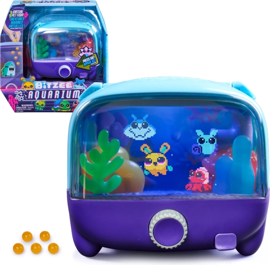 Spin Master Bitzee Aquarium interaktivni digitalni akvarij s virtualnim ljubimcima