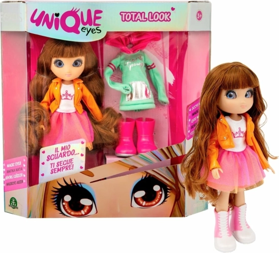 Lutka Unique Eyes – modni set s dodacima 25 cm