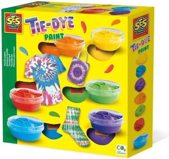 SES boje za tekstil tie-dye set 6 boja