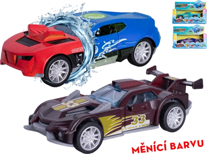 Metalni automobil 12 cm s inercijskim mehanizmom i promjenom boje