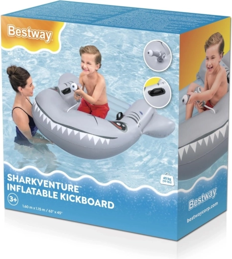 Nafukovano morsko plovilo u obliku morskog psa s vodenim topom BESTWAY 160 × 115 cm