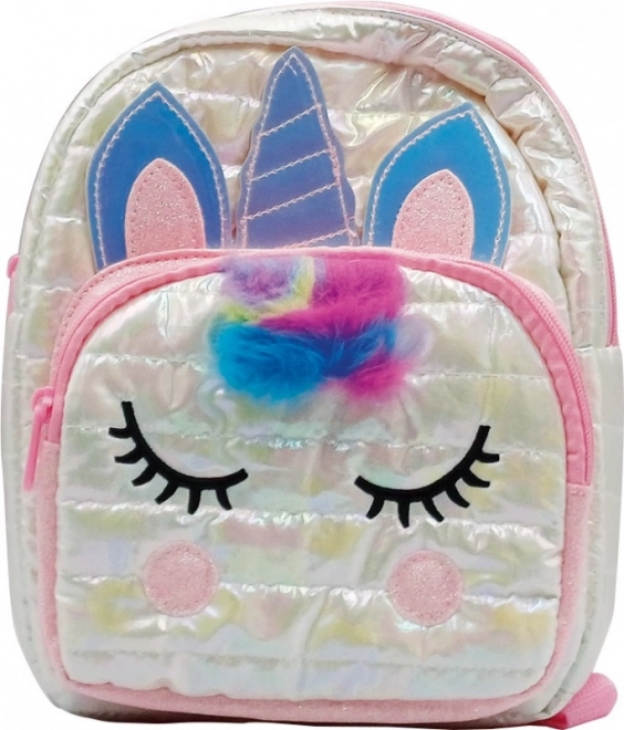 Ruksak Puffy Unicorn bijeli
