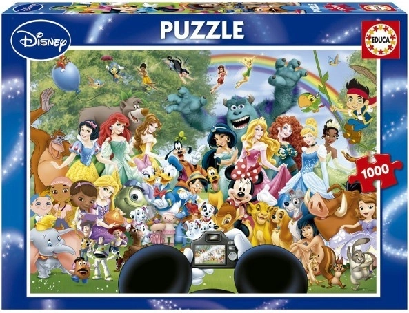 Educa puzzle Čudesni svijet Disney II 1000 dijelova