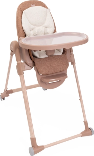 Chicco high chair Polly Armonia terracotta