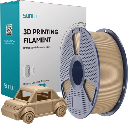 Sunlu PETG filament hrast