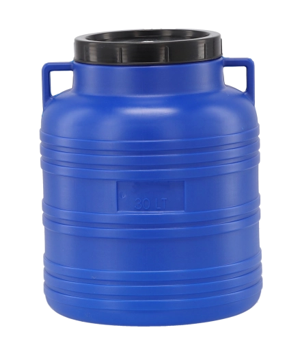 Plastična bačva 30 l s poklopcem i ručkama za fermentaciju i skladištenje hrane