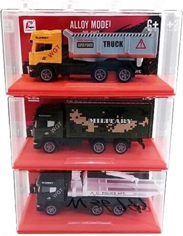 Metalni mini kamion 11 cm u kutijici (mix 14 vrsta) - 1 komad