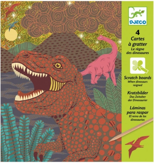 DJECO Strugalice crteži Dinosauri