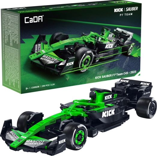 Konstrukcijski set CaDA trkaći bolid KICK SAUBER F1 C45 (mjerilo 1:24, 348 dijelova)