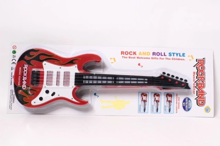 Dječja elektronička gitara na baterije u blister pakiranju