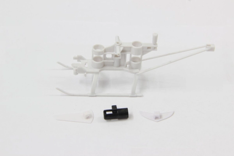 Alvis2 landing gear including landing skid