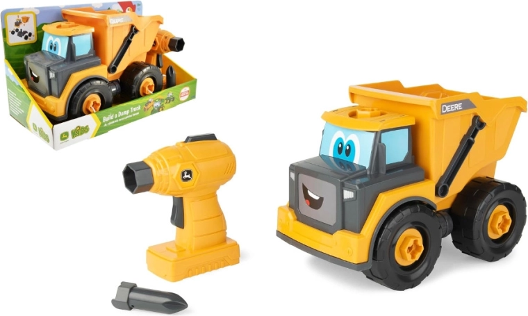 Tomy JOHN DEERE kamion-kiper za sastavljanje s bušilicom Build-A-Buddy