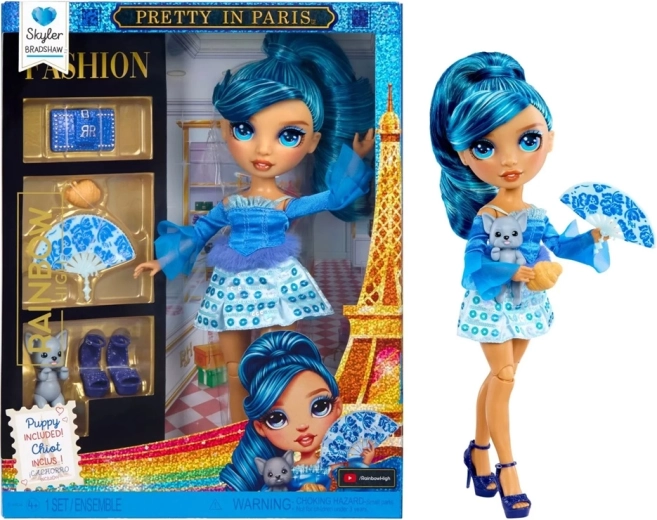 Rainbow High Pretty in Paris Violet Fashion Doll