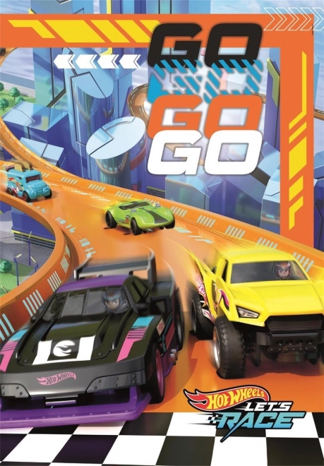 Slagalica 180 dijelova Super Color Hot Wheels