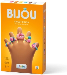 Hey Clay Bijou – slatki prsteni, kreativni set za modeliranje