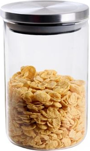 Staklena posuda s inox poklopcem TORO 800 ml od borosilikatnog stakla