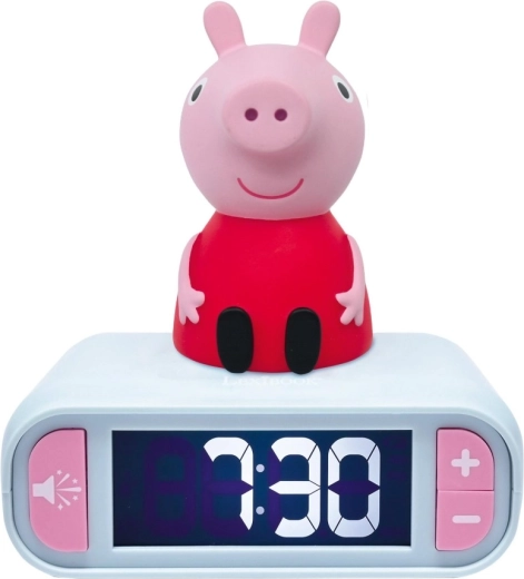 Lexibook budilica Praščić Peppa sa svjetlećom figuricom