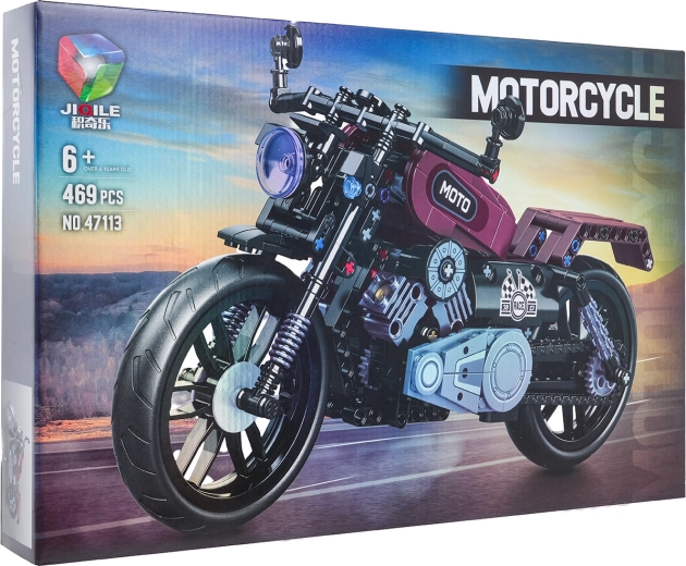 Konstrukcijski set motocikla 469 dijelova