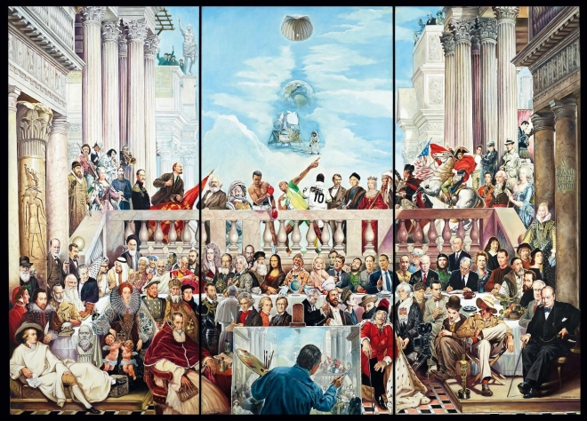 Schmidt puzzle Tako prolazi svjetovna slava 3000 dijelova