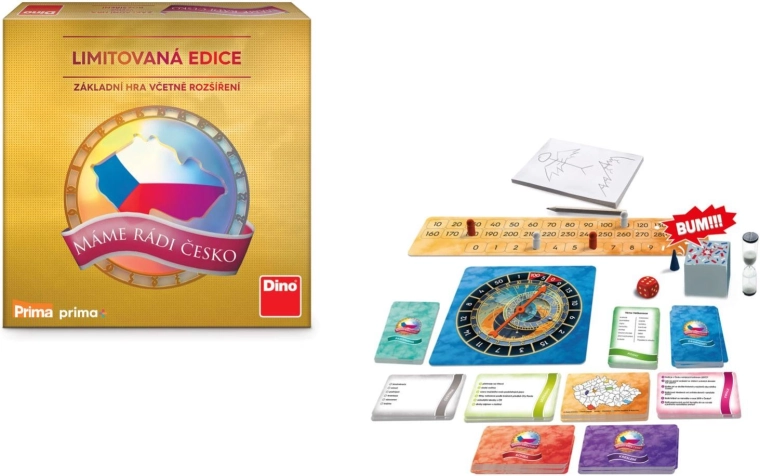 Volimo Češku – limitirano izdanje, obiteljska party igra