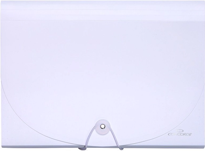 Mape za dokumente s gumicom A4, 7 pretinaca, bijela