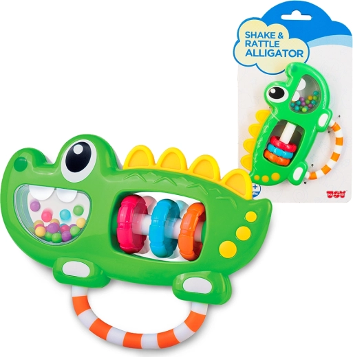 Hap-P-Kid zvečkalo krokodil za bebe