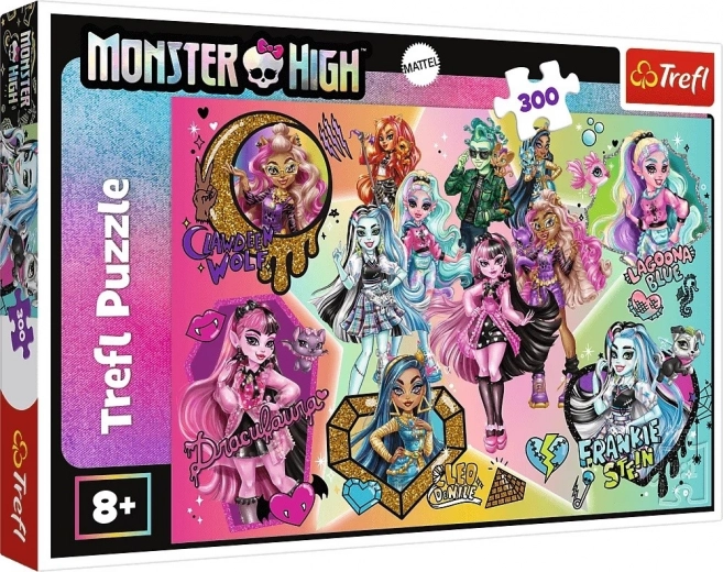 Puzzle od 300 dijelova – zombiji vladaju Monster Highom