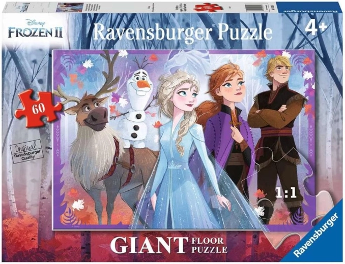 Ravensburger ogromna podna slagalica Snježno kraljevstvo (60 dijelova)