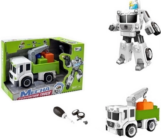 Robot 2u1 – kamionsko vozilo za smeće i transformirajući robot