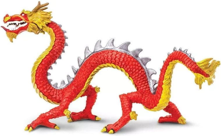 Safari Ltd. Horned Chinese Dragon figurine