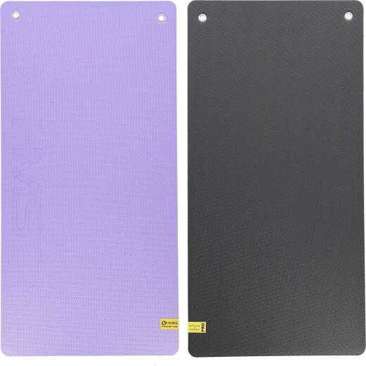 Studijska fitness podloga s ušicama HMS Premium, ljubičasta