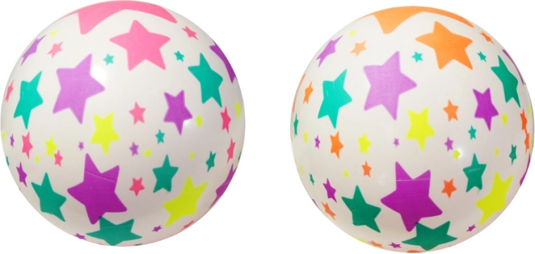 Gumena lopta sa zvjezdicama za djecu