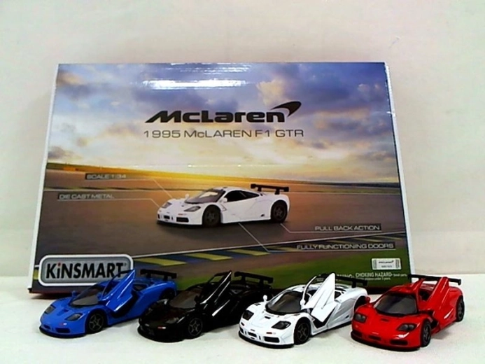 Auto McLaren F1 GTR 1995 na povratni pogon, 4x4, 1:34 - 1 komad