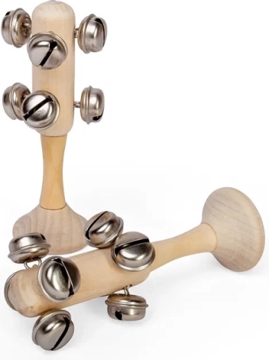 Bigjigs Toys mini zvončići – prirodna drvena igračka