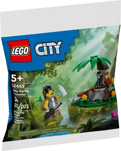 LEGO City Gorilla Baby Encounter - 1 piece