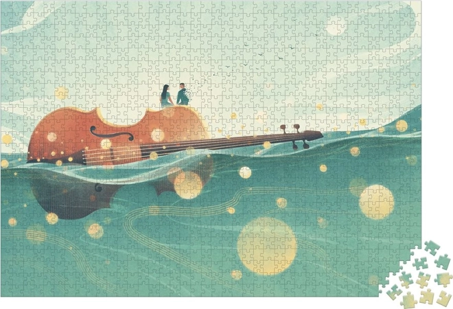 Janod Puzzle Lebdeća Violnost 1000 Dijelova