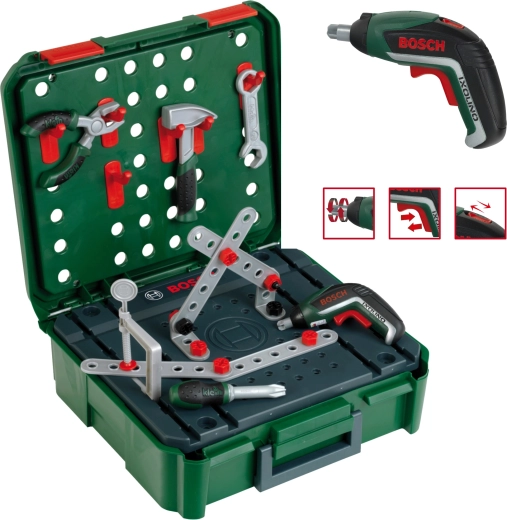 Klein Bosch Mini radionica u koferu s akumulatorskim odvijačem IXOLINO II