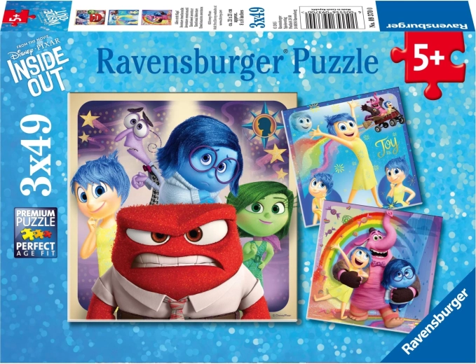 Ravensburger slagalica Izvrnuto obrnuto 2: Emocije 3×49 dijelova