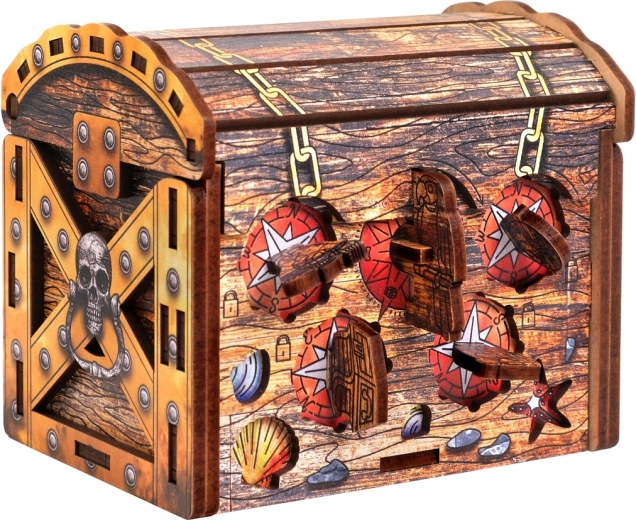 Drvena zagonetka Piratska škrinja EscapeWelt