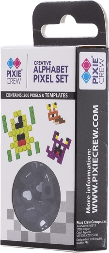Pixie Crew tematski set malih piksela sa slovima i znakovima