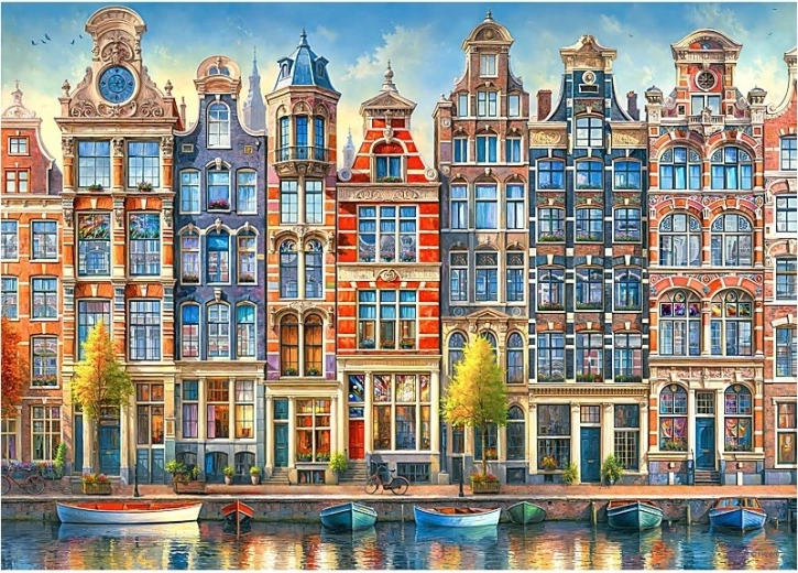Cherry Pazzi puzzle Ritam Amsterdama 1000 dijelova