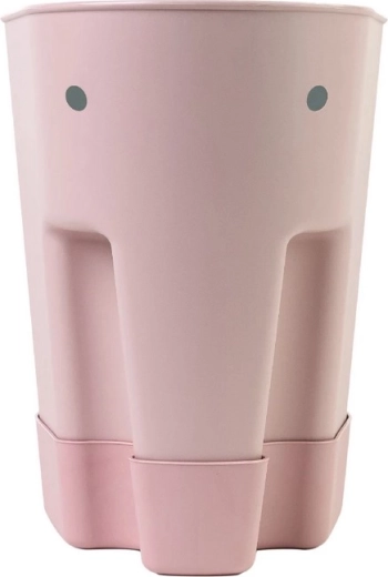 Shnuggle Ellie košarica za pohranu igračaka za kadu blush pink