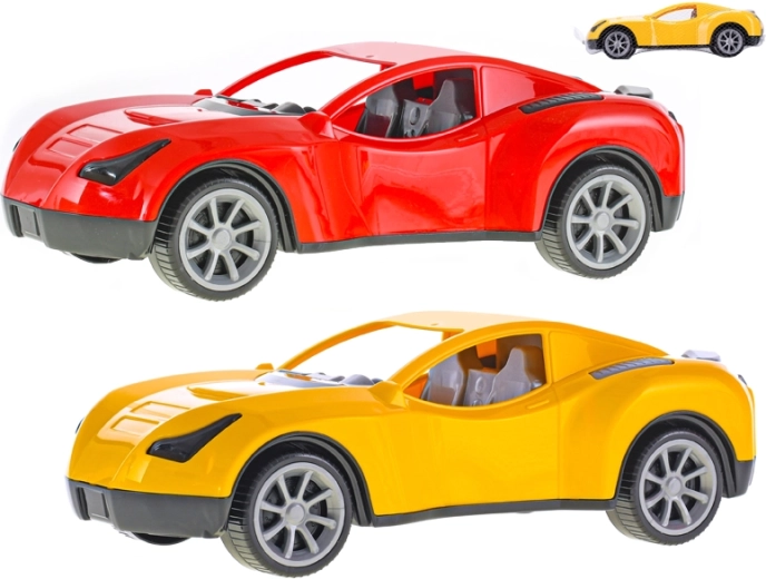 Sportski auto 38 cm s slobodnim hodom, 2 boje