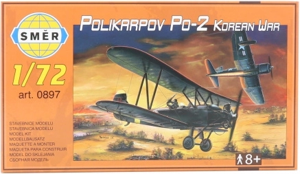 Smer model aircraft kit Polikarpov Po-2 (Korean War) 1:72